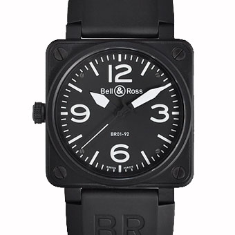 BELL＆ROSS ベル&ロス スーパーコピー BR01-92 Lefty 左リューズ ブラック